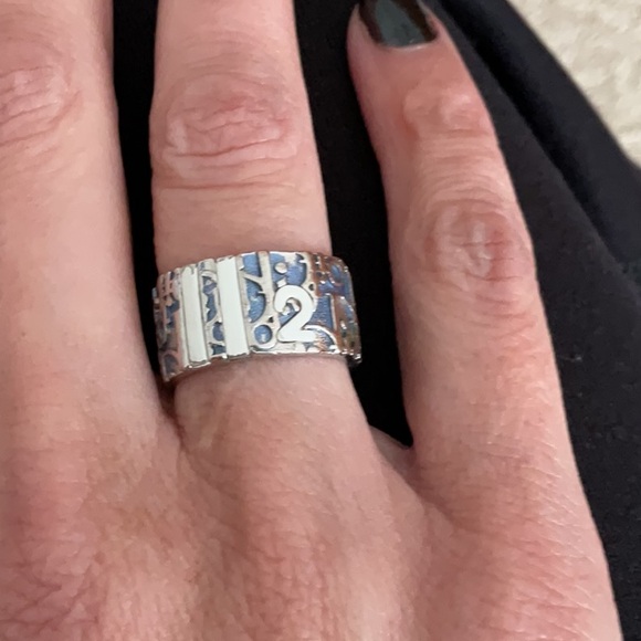 Dior Jewelry - Dior Trotter Blue & Silver Ring 5
